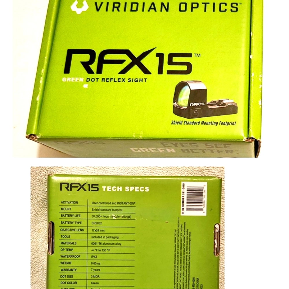 Green dot optic
